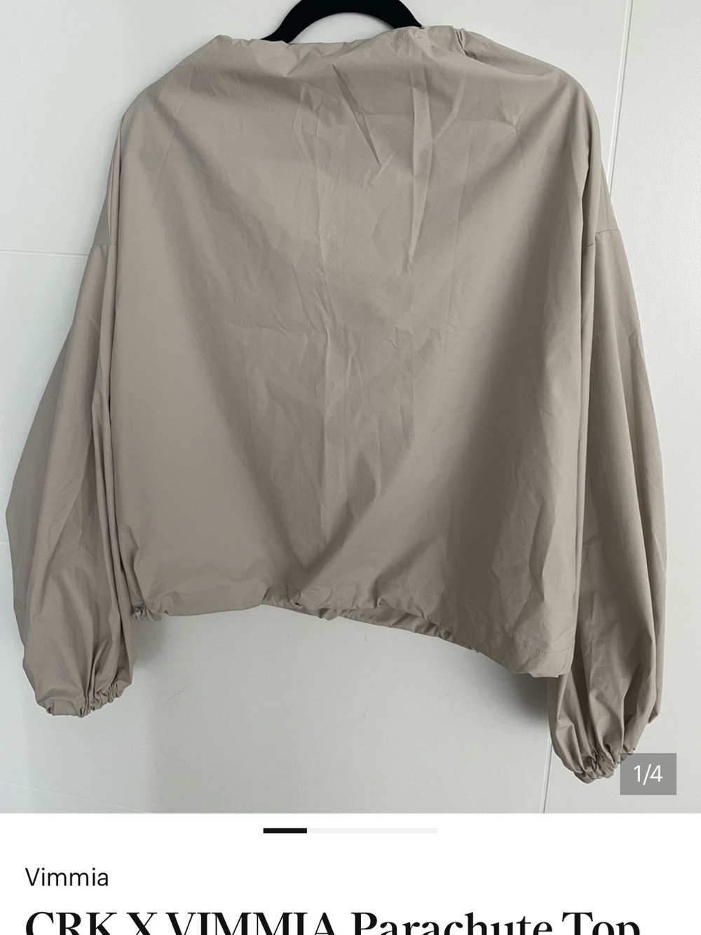Vimmia Parachute Top - Stone Gray